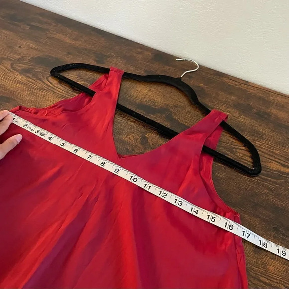 hollister red blouse tank flowy fit size XS - Picture 5 of 6